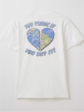 NWT Parks Project You Break It You Buy It Graphic Tee Size XL